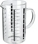 K&Uuml;CHENPROFI Messbecher 1l - transparent