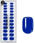 DOONAILS Soft Gel Press Ons Santorini Extra Short Square - blau