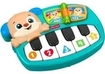 Fisher-Price Lernspa&szlig; Piano, musikalisches Lernspielzeug f&uuml;r Babys und Kleinkinder,