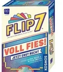 KOSMOS Flip 7 Voll Fies! Kartenspiel f&uuml;r 3-18 Personen ab 10 Jahren