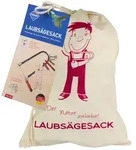 Pebaro - Laubs&auml;geset: Holzbrettchen + Laubs&auml;gesack