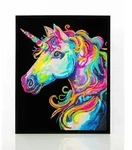 DIAMOND DOTZ - Diamond Painting Neon Einhorn
