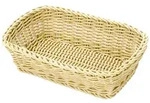 WESTMARK Brotkorb rechteckig 31x21x9cm - gelb