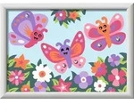 Ravensburger CreArt 23763 - Fr&ouml;hliche Schmetterlinge - Malen nach Zahlen
