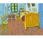 Ravensburger CreArt, Malen nach Zahlen Art Collection - Schlafzimmer in Arles...