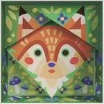 Ravensburger CreArt, Malen nach Zahlen Do it together - Fuchs