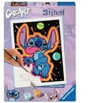 Ravensburger CreArt, Malen nach Zahlen Adults Trend - Disney Stitch: Verloren im All