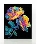 DIAMOND DOTZ - Diamond Painting Neon Blumen