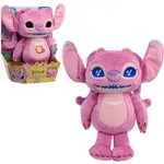 Just Play - Disney Stitch Many Moods 34-cm Angel Interaktives Pl&uuml;schtier, 50+ Sounds