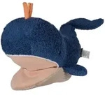 Sterntaler Handpuppe Wal marine, weiches Babyspielzeug ab Geburt