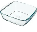 PYREX Auflaufform Air Fryer quadratisch 2,2l - transparent