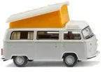 WIKING 031808 VW T2b Campingbus lichtgrau Modellauto 1:87
