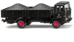 WIKING 043704 Mercedes-Benz Pritschen-Lkw Gl&uuml;ck Auf mit Kohlenladung 1:87
