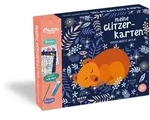 AUZOU Verlag - Kreativ-Set Meine Glitzerkarten - Verzauberte Natur