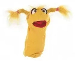 Living Puppets Fr&auml;ulein Schnatterschnutte W252"Quasselw&uuml;rmer"