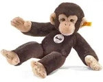 Steiff - Koko Schimpanse, dunkelbraun, 35cm - braun