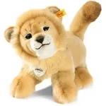 Steiff - Leo Baby-Schlenker-L&ouml;we, blond, 28cm - braun