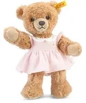 Steiff - Schlaf-gut-B&auml;r, rosa, 25cm - braun|rosa
