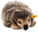 Steiff - Joggi Igel 16 braun meliert stehend - braun