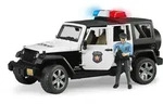 BRUDER - Jeep Wrangler Unlimited Rubicon Polizeifahrzeug mit Polizist 02526 -