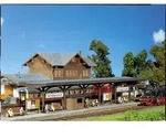 Faller 222124 - N - Bahnsteig - mit Ausschm&uuml;ckungsteilen - 58,4 x 3,7 x 4,1