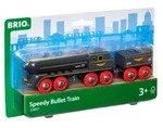BRIO Bahn - Schwarzer Kugelblitz mit Kohlentender