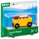 BRIO Bahn - Tierwagen mit Kuh