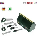 Theo Klein 8573 Werkzeug-Box | 7-teiliges Werkzeug-Set | Stabile Box mit praktischem