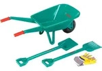 Theo Klein 2752 Bosch Gartenset mit Schubkarre | Ma&szlig;e: 70,5 cm x 34 cm x 33 cm 