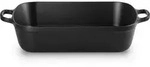 Le Creuset Bratreine Signature 37x29cm - schwarz