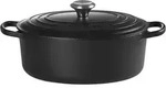 Le Creuset Ovaler Br&auml;ter Signature 29cm - schwarz