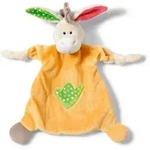 NICI Schmusetuch Esel 25x25cm 39241