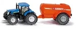 SIKU 1945 Farmer - Traktor mit Ein-Achs-G&uuml;llefass