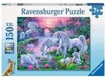 Ravensburger Puzzle - Einh&ouml;rner im Abendrot, 150 XXL-Teile
