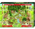 Heye Standardpuzzle 1000 Teile - Funky Zoo, Black Forest Habitat