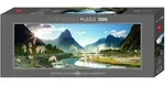 Heye Panoramapuzzle 1000 Teile - Alexander von Humboldt - Milford Sound