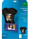 sigel InkJet Transfer-Folien f&uuml;r T-Shirts