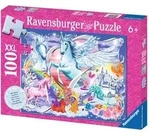 Ravensburger Puzzle - Die sch&ouml;nsten Einh&ouml;rner, 100 Teile