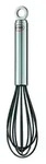 R&Ouml;SLE Schneebesen Silikon 27 cm - silber