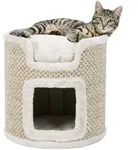 Trixie Cat Tower Ria lichtgrau 37 cm Katzen Zubeh&ouml;r