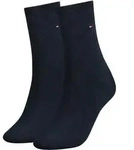 TOMMY HILFIGER Damen Socken Casual 2er Pack - blau - 35|38|37|36