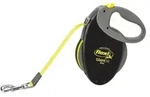 flexi Hundezubeh&ouml;r Gurt-Leine Giant M 8m - schwarz|grau|gelb