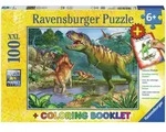 Ravensburger Puzzle - Welt der Dinosaurier, 100 Teile XXL