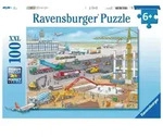 Ravensburger Puzzle - Baustelle am Flughafen, 100 Teile XXL