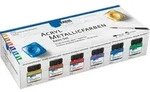 KREUL Acryl Metallicfarben Basis Set