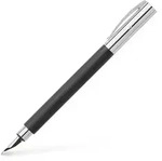FABER-CASTELL F&uuml;ller Ambition Edelharz schwarz M