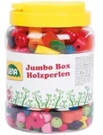 Lena - Holzspielzeug - Jumbo Box Holzperlen