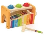 Hape E0305 - Xylophon und Hammerspiel