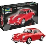 Revell 07679 Porsche 356 B Coup&eacute; Modellbausatz 1:16, 127 Teile