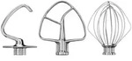KitchenAid R&uuml;hrerset 5KSM5TH3PSS - silber